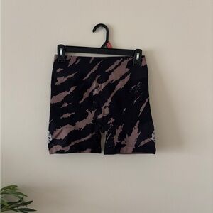 Darc Sport Black and Dusty Pink Bike Shorts